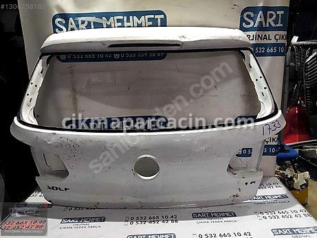 Volkswagen Golf Bagaj Kaplaması çıkma parça