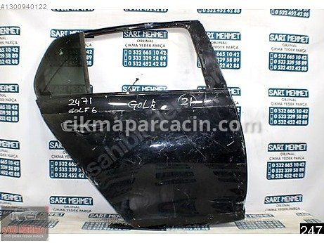 Volkswagen Golf Kapı (Arka Sağ) çıkma parça