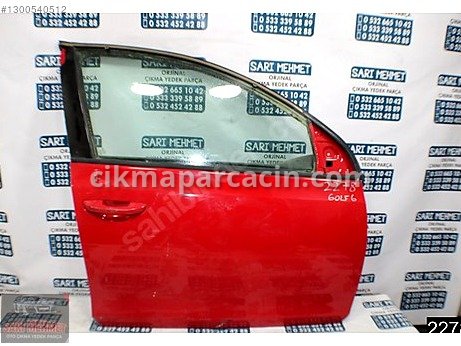 Volkswagen Golf Kapı (Ön Sağ) çıkma parça