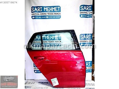 Volkswagen Golf Kapı (Arka Sağ) çıkma parça