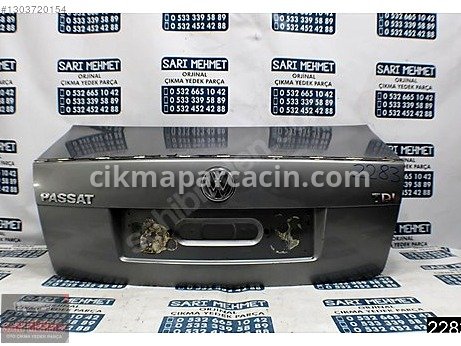 Volkswagen Passat Bagaj Kaplaması çıkma parça