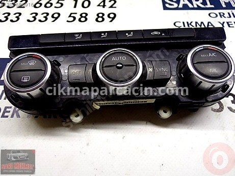 Volkswagen Passat Kalorifer Kontrol Paneli çıkma parça