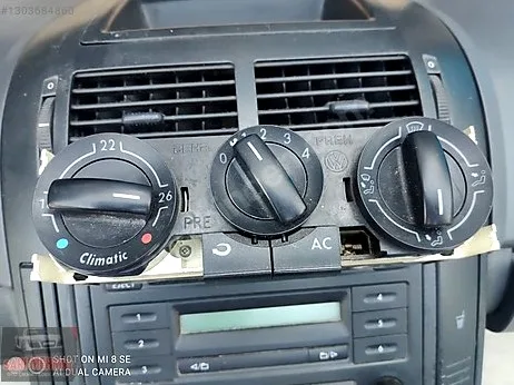 Volkswagen Polo Klima Kontrol Paneli çıkma parça - SARI MEHMET OTO YEDEK PARÇA Konya