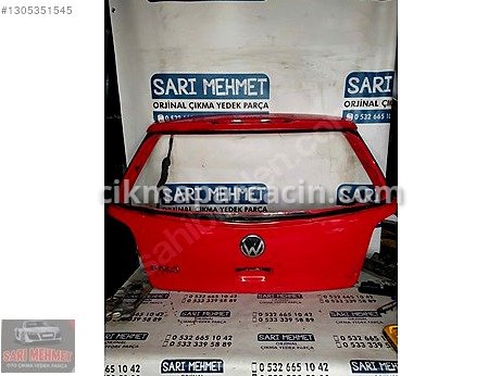 Volkswagen Polo Bagaj Kaplaması çıkma parça