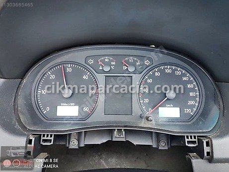 Volkswagen Polo Gösterge Paneli çıkma parça
