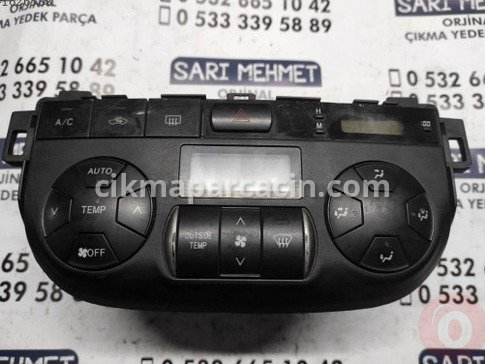 Toyota RAV4 Kalorifer Kontrol Paneli çıkma parça