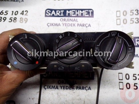 Audi A1 Kalorifer Kontrol Paneli çıkma parça