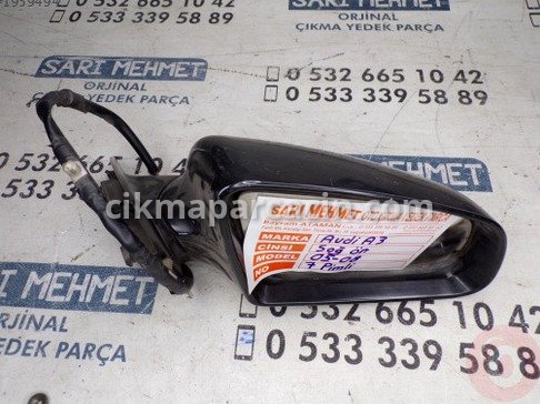 Audi A3 Sağ Dış Ayna çıkma parça