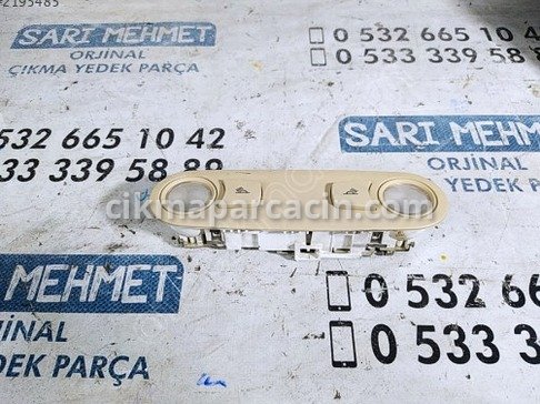 Audi A4 Tavan Lambası çıkma parça