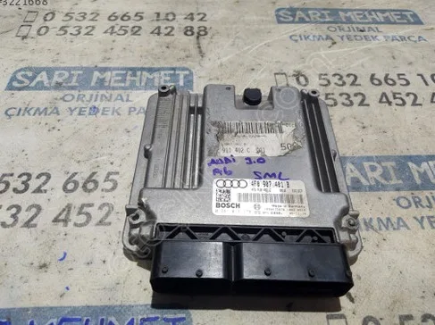 ÇIKMA AUDİ A6 3.0 MOTOR BEYNİ 4F0907401B - Konya Çıkma Parça