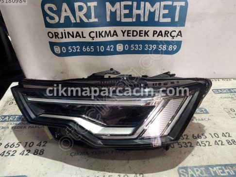 Audi A6 Sol Ön Far çıkma parça