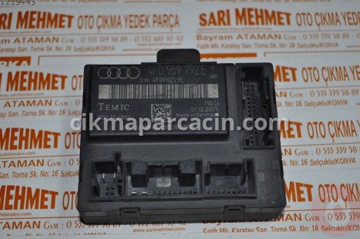 Audi A6 Cam Motoru çıkma parça