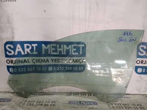 Audi A6 Kapı Camları çıkma parça - SARI MEHMET OTO YEDEK PARÇA Konya