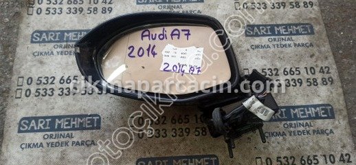 Audi A7 Sol Dış Ayna çıkma parça