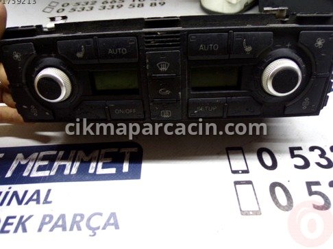 Audi A8 Klima Kontrol Paneli çıkma parça