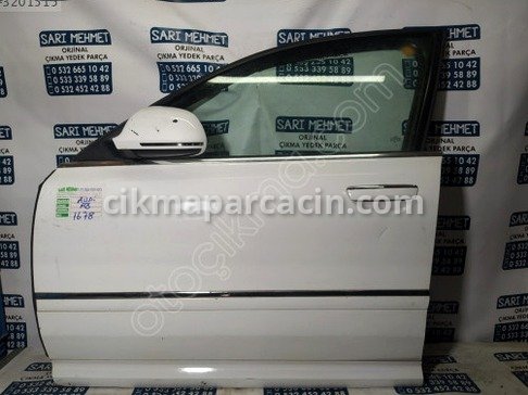 Audi A8 Sol Ön Kapı çıkma parça