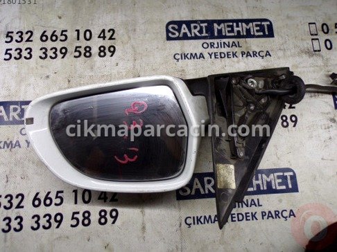 Audi Q3 Sağ Dış Ayna çıkma parça