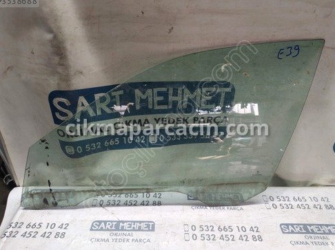 BMW 5 Serisi Kapı Camları çıkma parça