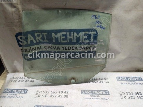 BMW 5 Serisi Kapı Camları çıkma parça