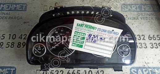 BMW 5 Serisi Kilometre Saati çıkma parça