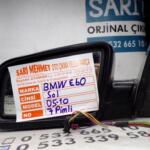 BMW 5 Serisi Sol Dış Ayna çıkma parça - SARI MEHMET OTO YEDEK PARÇA Konya