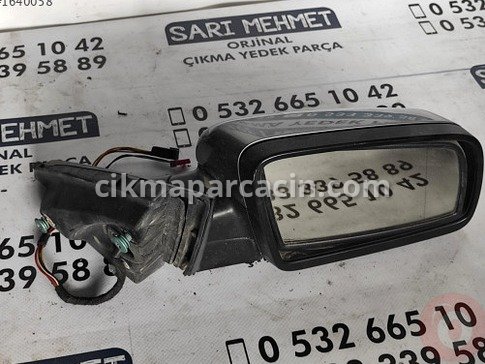 BMW 5 Serisi Sağ Dış Ayna çıkma parça