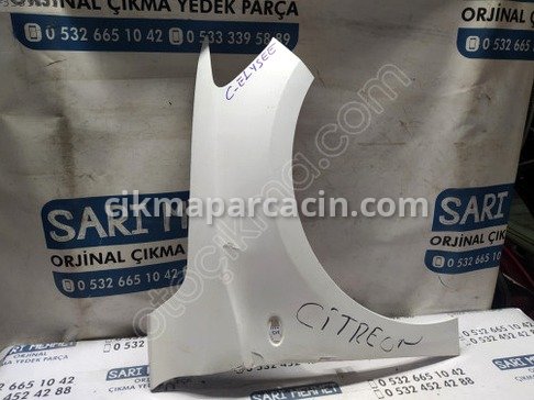 Citroen C-Elysee Sağ Ön Çamurluk çıkma parça