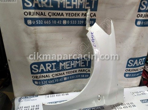 Citroen C-Elysee Sol Ön Far çıkma parça