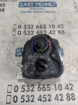 Citroen C1 Klima Kontrol Paneli çıkma parça