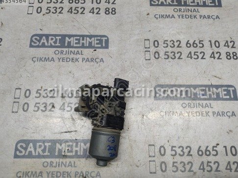 Citroen C3 Silecek Motoru çıkma parça