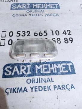 Citroen C3 Tavan Lambası çıkma parça - SARI MEHMET OTO YEDEK PARÇA Konya