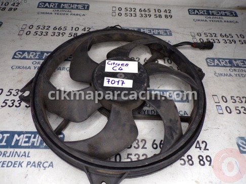 Citroen C4 Fan Motoru çıkma parça