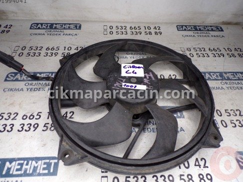 Citroen C4 Fan Motoru çıkma parça