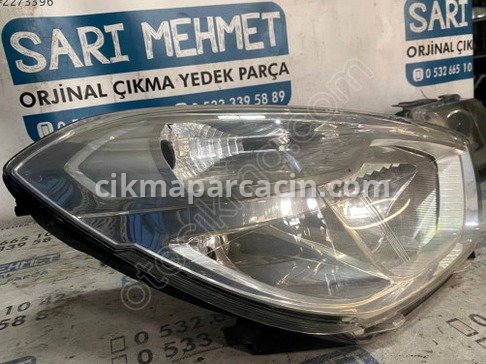 Dacia Lodgy Sağ Ön Far çıkma parça