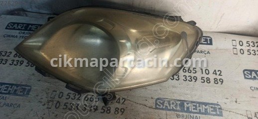 Fiat Fiorino Sol Ön Far çıkma parça