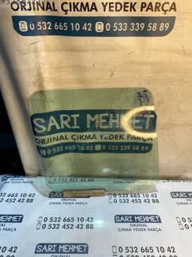 Ford Fiesta Kapı Camları çıkma parça - SARI MEHMET OTO YEDEK PARÇA Konya
