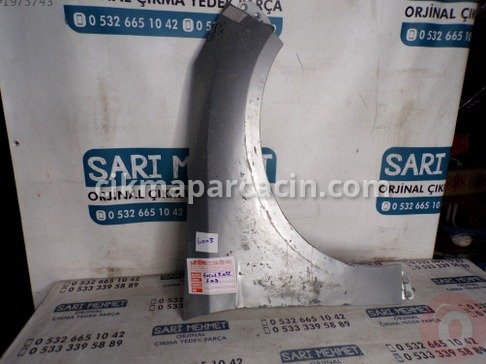 Ford Focus Sağ Ön Çamurluk çıkma parça