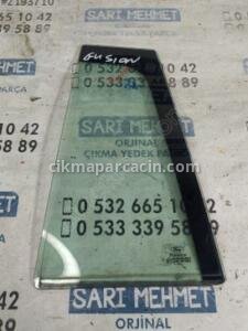 ÇIKMA FORD FUSİON SOL ARKA KELEBEK CAMI - Konya Çıkma Parça