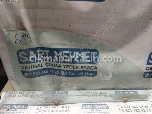 Honda Civic Kapı Camları çıkma parça