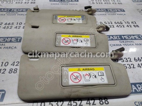 Honda Civic Güneşlik çıkma parça