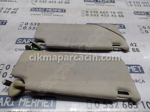 Honda Civic Güneşlik çıkma parça