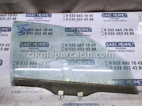 Honda Civic Kapı Camları çıkma parça