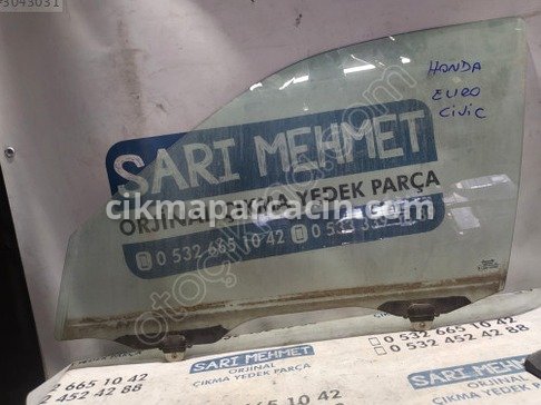 Honda Civic Kapı Camları çıkma parça
