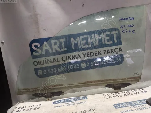 Honda Civic Kapı Camları çıkma parça