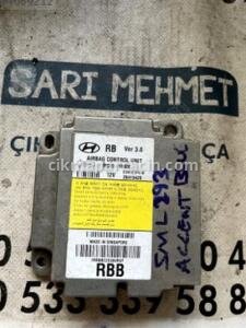 ÇIKMA HYUNDAİ ACCENT BLUE 95910-1R000 AIRBAG BEYNİ - Konya Çıkma Parça