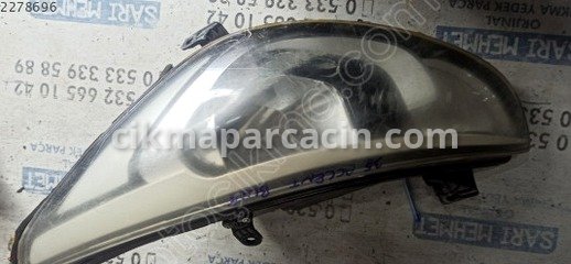 Hyundai Accent Sol Ön Far çıkma parça