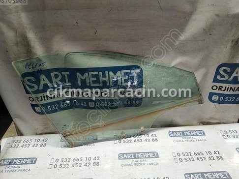 Hyundai Accent Kapı Camları çıkma parça
