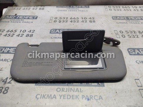 Hyundai Getz Güneşlik çıkma parça