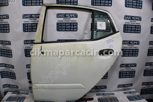 Hyundai i10 Sol Arka Kapı çıkma parça