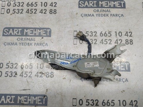 Hyundai i20 Silecek Motoru çıkma parça